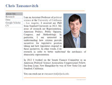 Tablet Screenshot of ctausanovitch.com